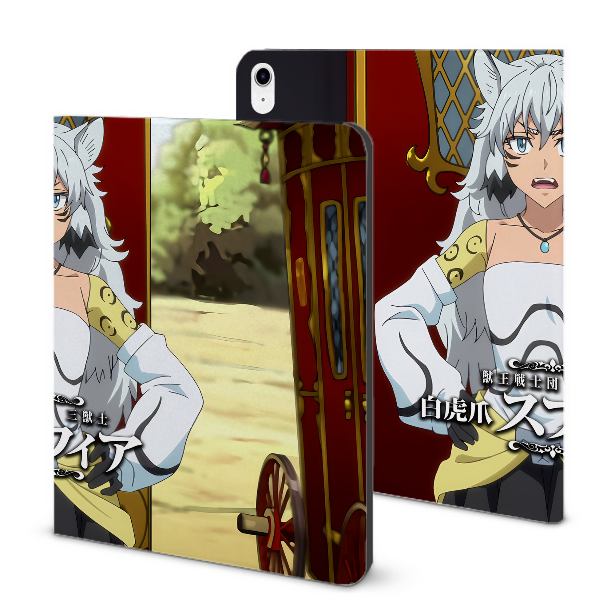（画像用） 転スラ Regarding Reincarnated to Slime IPad ケース ブック型 PUレザー TPU 耐衝撃 軽量 薄型 ペン収納なし 全面保護 IPad 各モデル対応